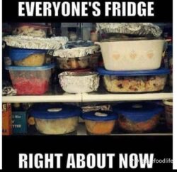 Everyone's fridge right about now - Happy Holidays