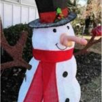 I guess my neighbor was out of carrots - Snowman dildo nose