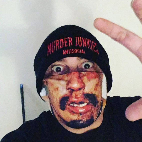 Murder Junkie Antisocial beanie