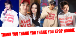 THANK YOU THANK YOU THANK YOU KPOP HOODIE