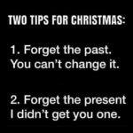 TWO TIPS FOR CHRISTMAS