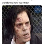 When you confront someone about suspected drug use and they're wondering how you knew