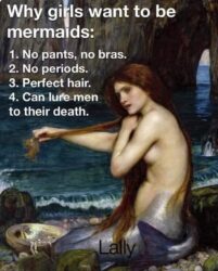 Why girls want to be mermaids