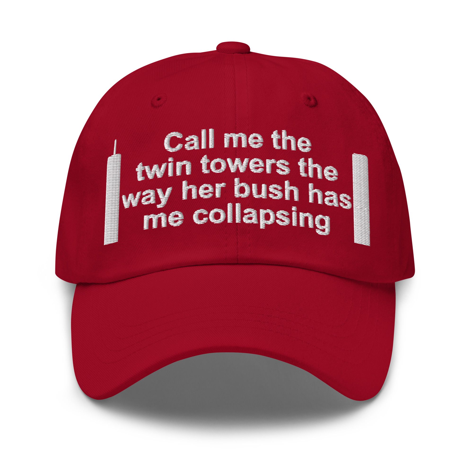 Call Me The Twin Towers The Way Her Bush Has Me Collapsing hat - Image 6