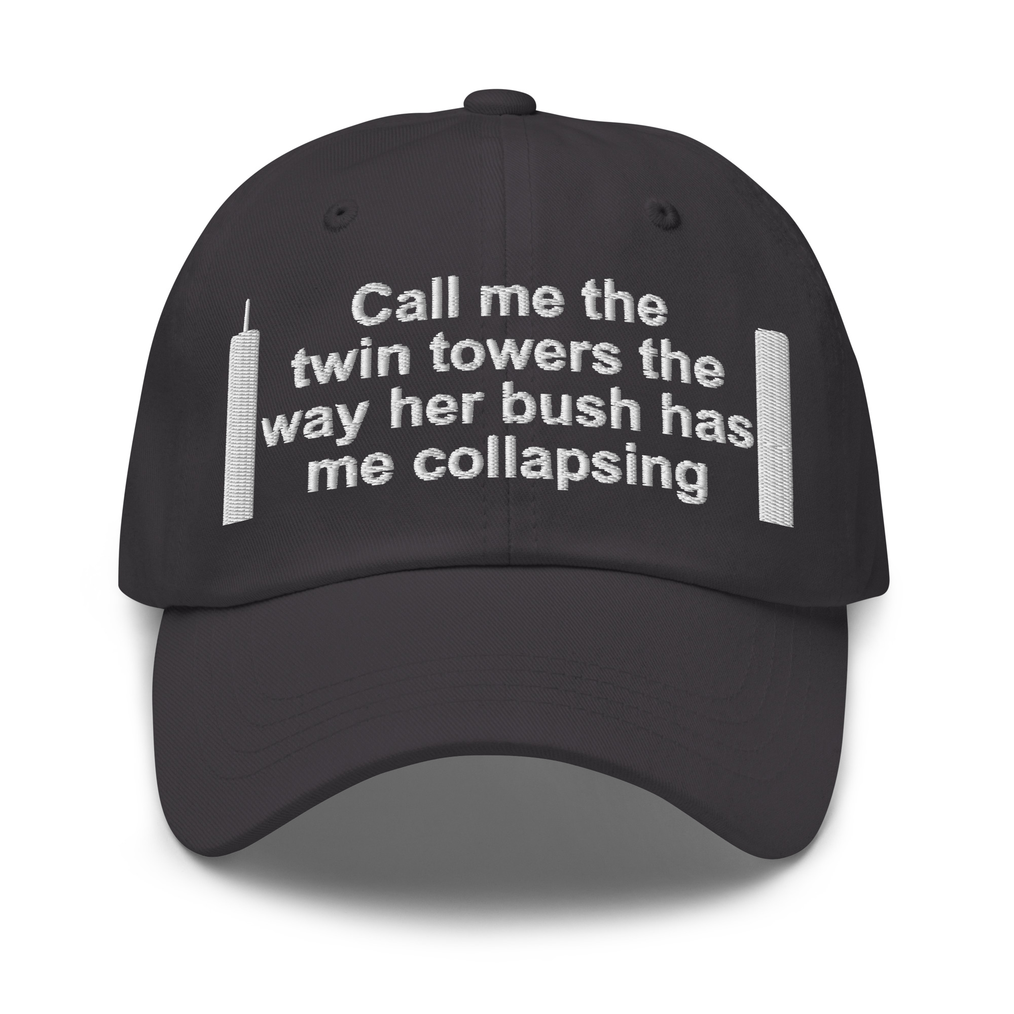 Call Me The Twin Towers The Way Her Bush Has Me Collapsing hat - Image 8