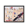 THE 120 DAYS OF ANARCHY Framed Canvas Print (20″x16″) Ready to Hang