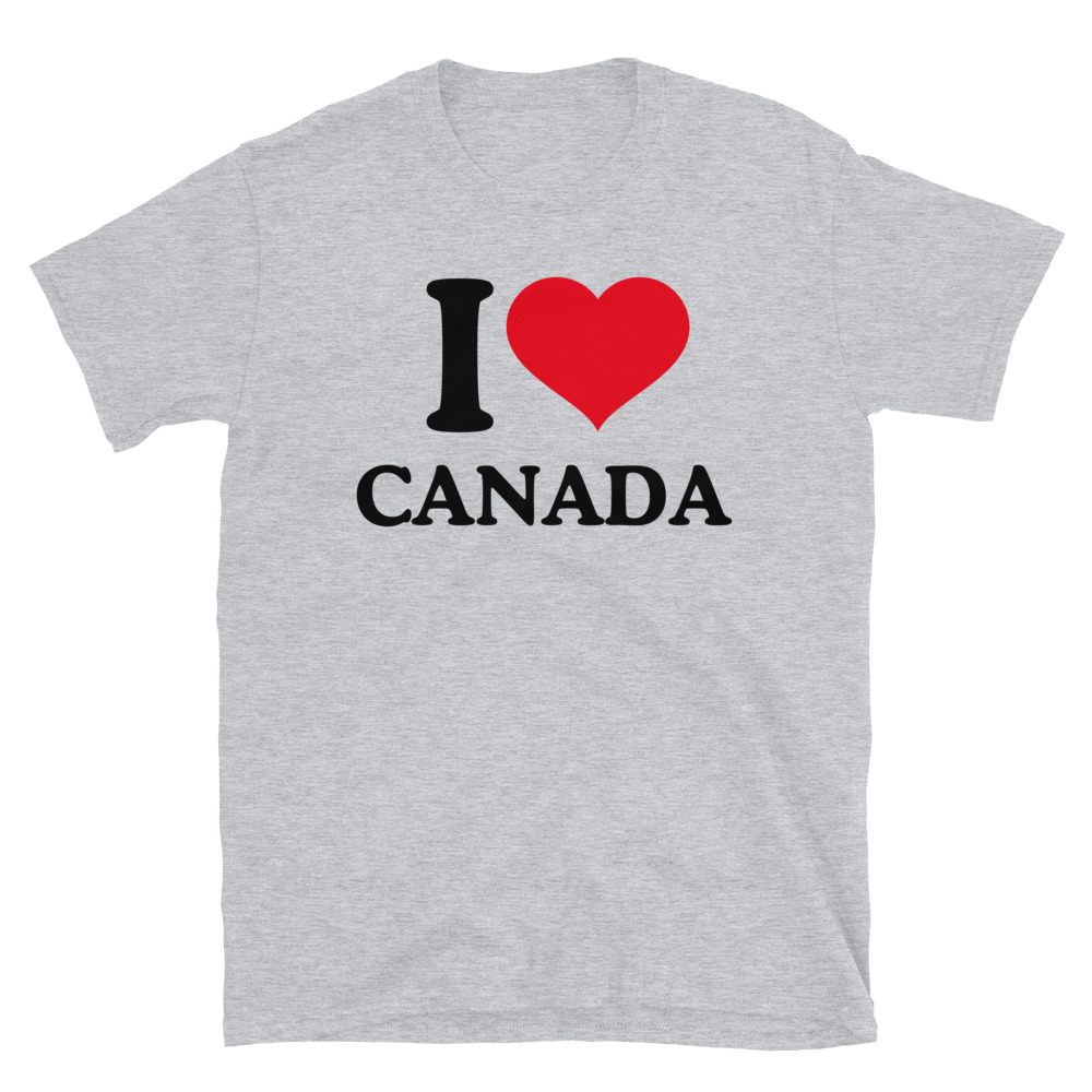 I Love Canada | I heart Canada T-Shirt - Image 4