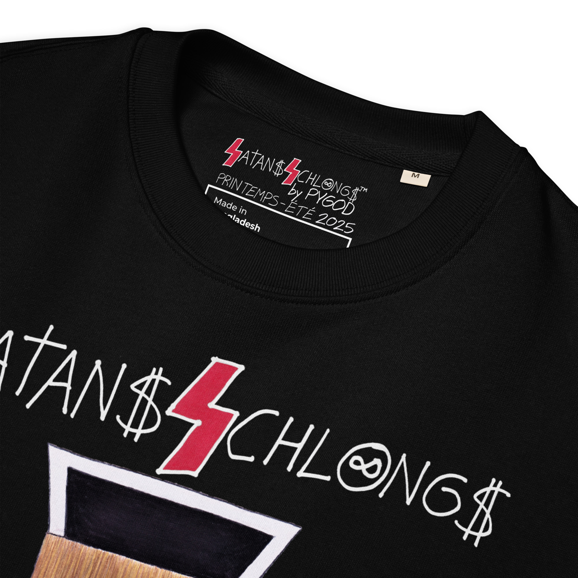 SATANS SCHLONGS Iron Cross Sweatshirt | Unisex PREMIUM 100% ORGANIC Sweatshirt (S-2XL) - Image 5