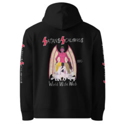 SATANS SCHLONGS Colors (Full Patch) Unisex PREMIUM 100% ORGANIC Hoodie (S-2XL)