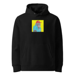 Alternative view of HASC Horny Ape Social Club (Full Patch) Unisex PREMIUM 100% ORGANIC Hoodie (S-2XL)