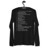 PSYCHOPATH Checklist Long Sleeve Shirt
