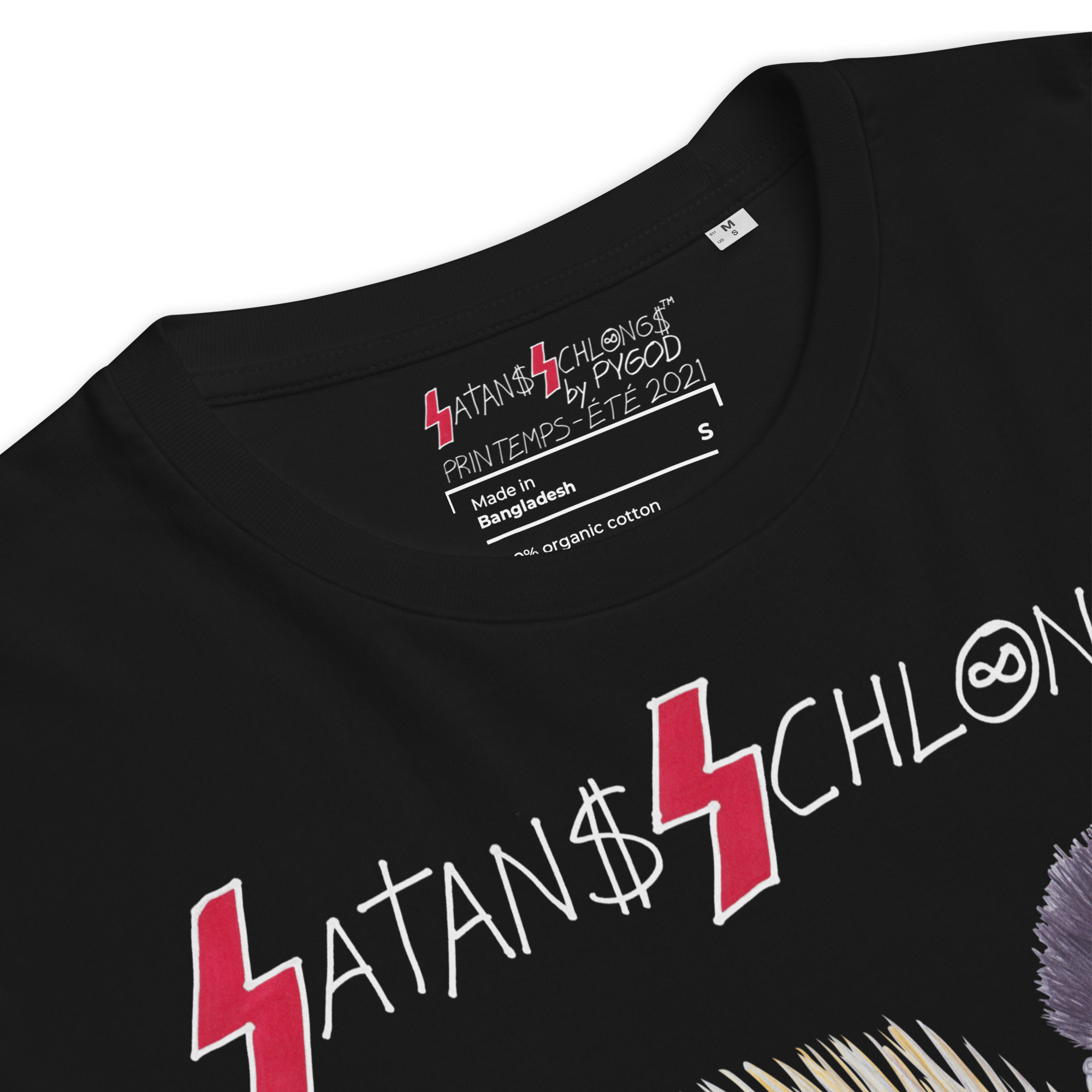 Lizard Man 2020 (SATANS SCHLONGS) Unisex PREMIUM 100% ORGANIC T-Shirt (S-5XL) - Image 3