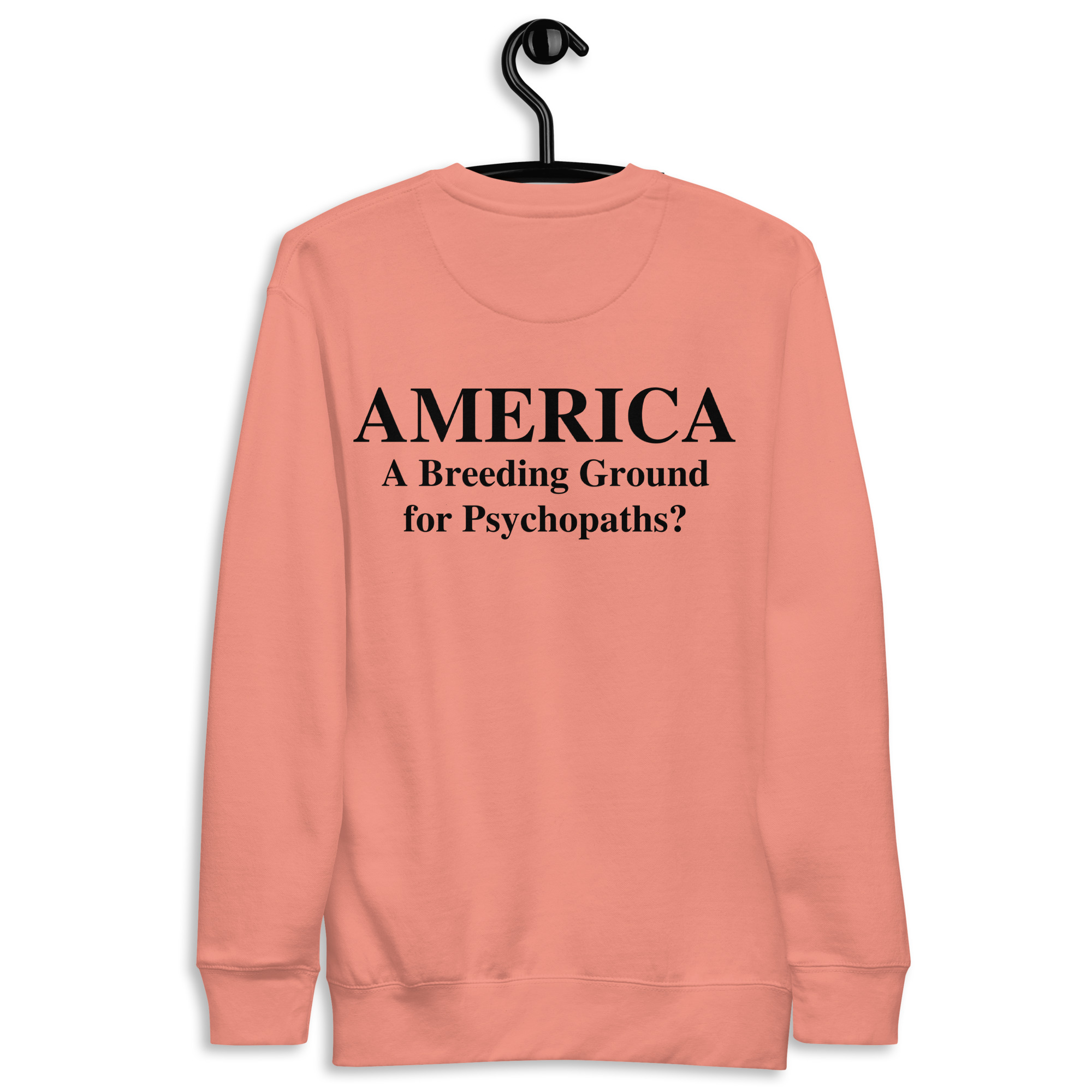 AMERICA A Breeding Ground for Psychopaths Sweatshirt - Image 5