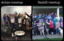 4chan meetup vs Reddit meetup
