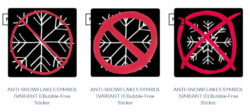 ANTI-SNOWFLAKE SYMBOLS - Collect them all!