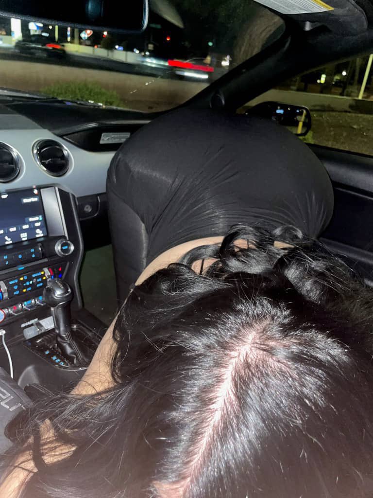 Car Blowjob ass