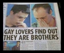 Gay Lovers find out they are brothers