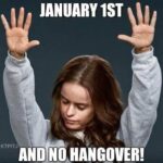 January 1st and no hangover