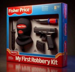 My First Robbery Kit - Fisher Price meme