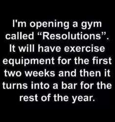 Resolutions Gym