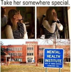 Take her somewhere special