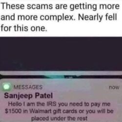 These scams are getting more and more complex (Internet scam meme)