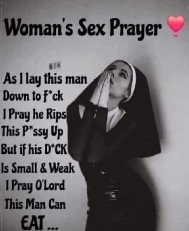 Woman's Sex Prayer