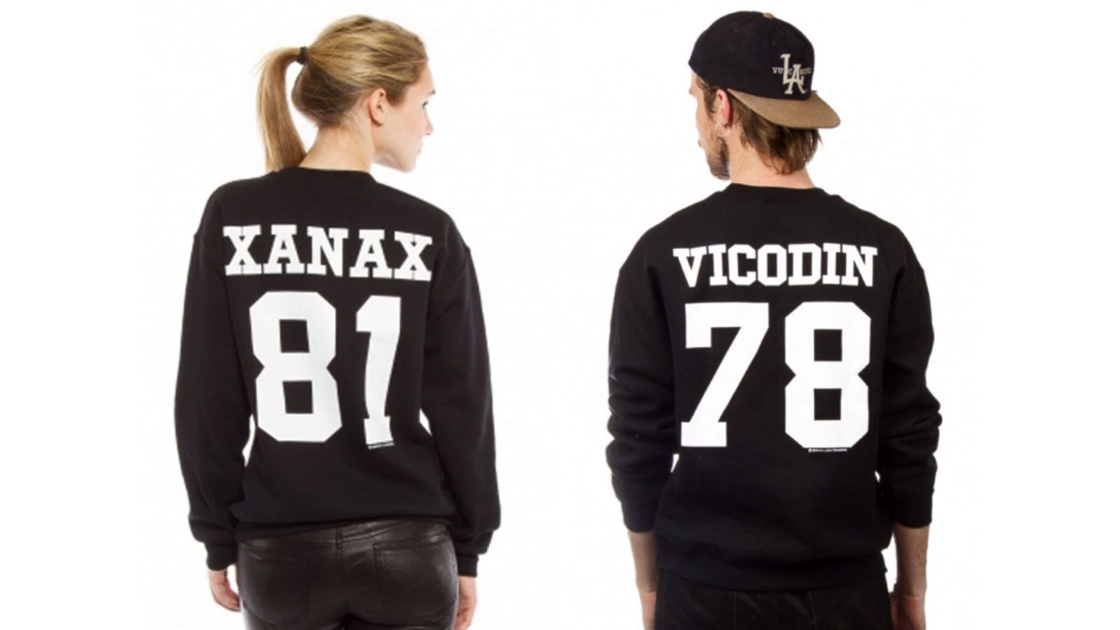 Xanax Vicodin shirt line