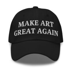Alternative view of MAKE ART GREAT AGAIN Hat