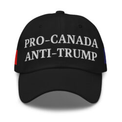 PRO-CANADA ANTI-TRUMP Hat | NORTHWEST TERRITORIES & Canadian Flags