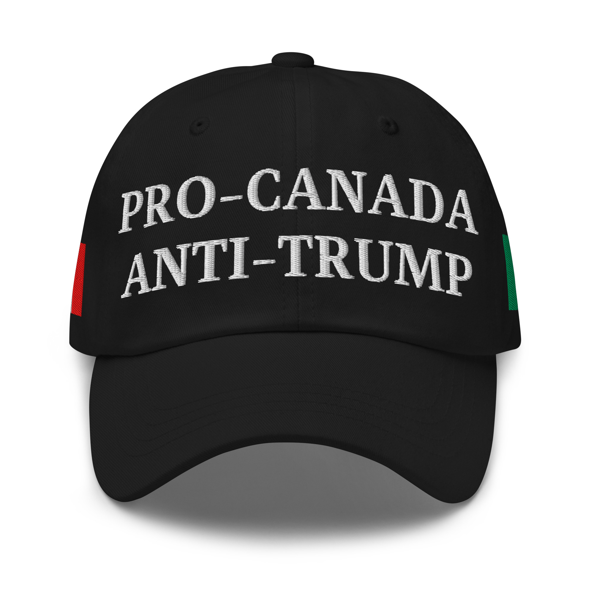 PRO-CANADA ANTI-TRUMP Hat | YUKON & Canadian Flags