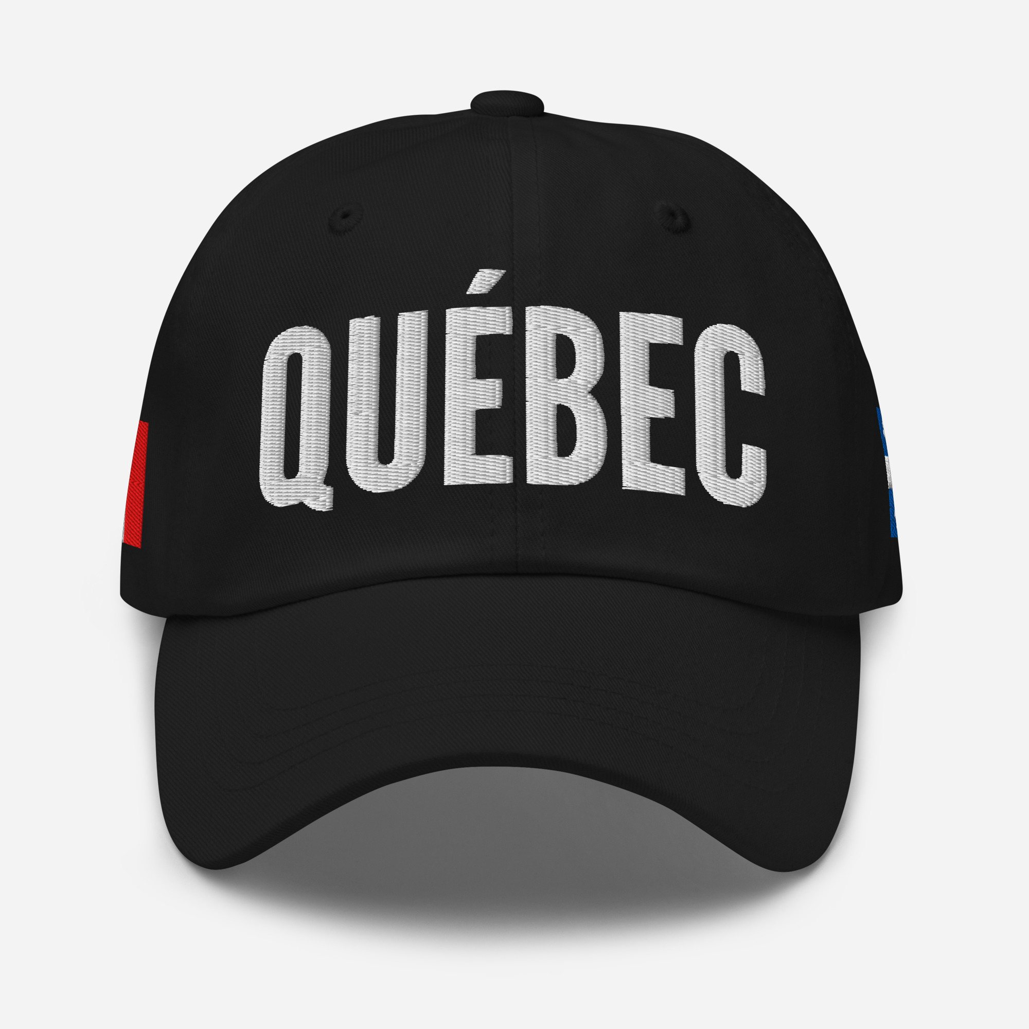 QUÉBEC Embroidered Hat | Québec Flag & Canadian Flag - Image 3