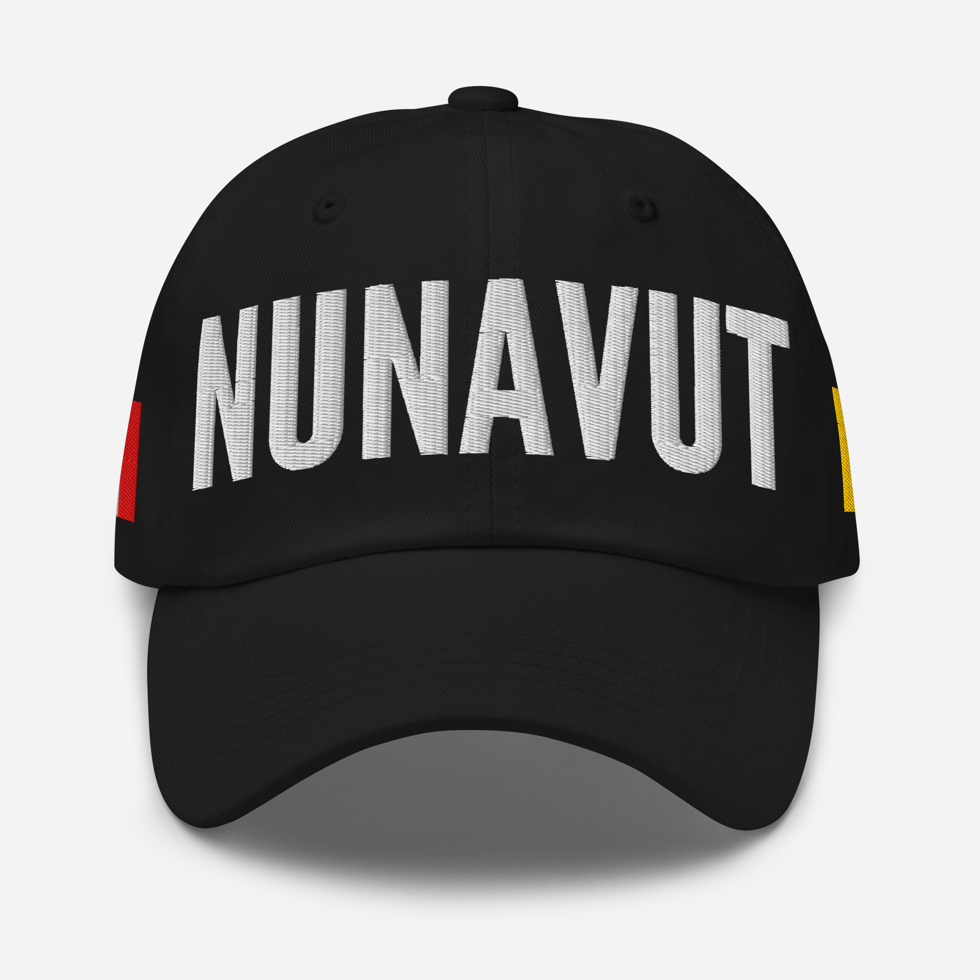 NUNAVUT Embroidered Hat | Nunavut Flag & Canadian Flag - Image 3