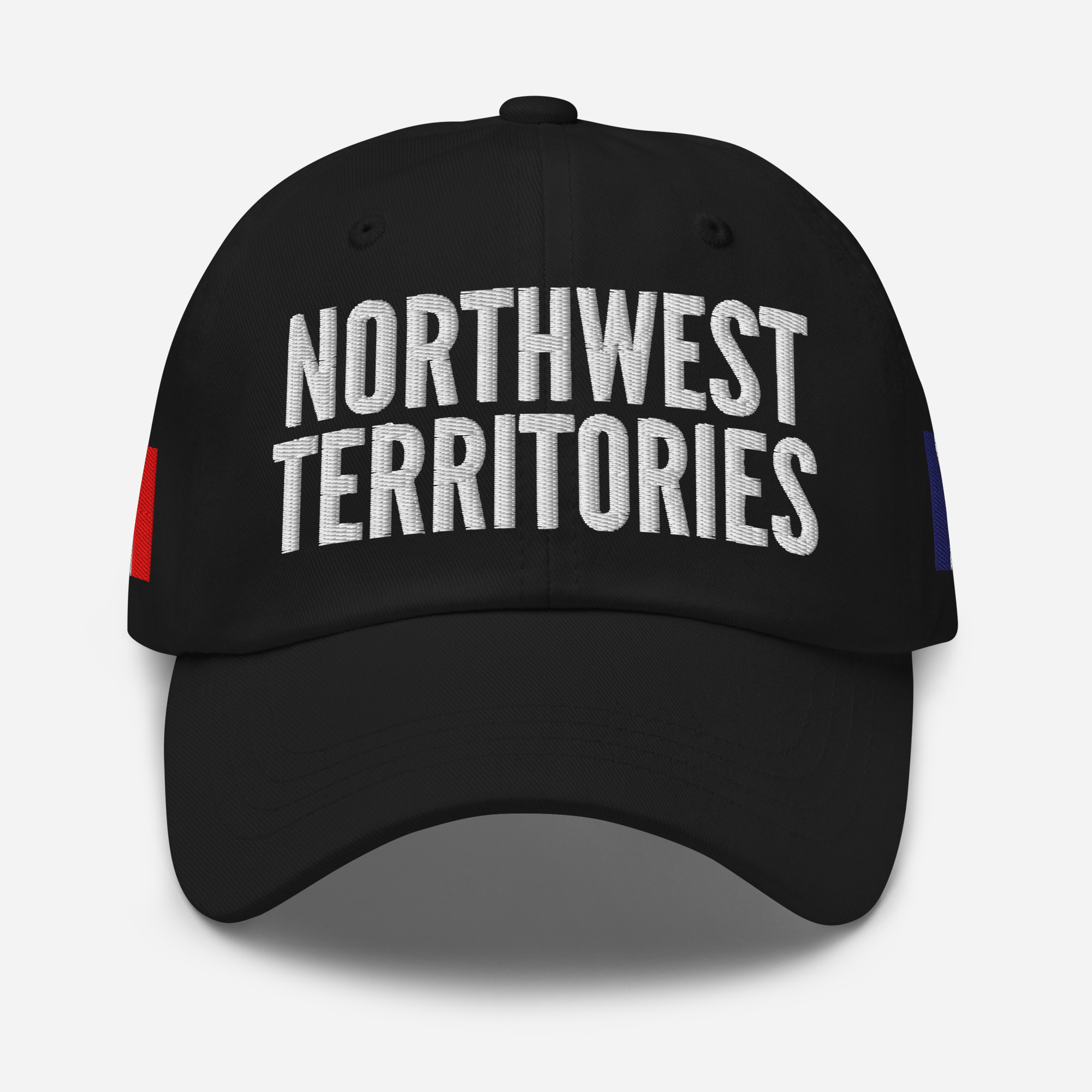 NORTHWEST TERRITORIES Embroidered Hat | Northwest Territories Flag & Canadian Flag - Image 3