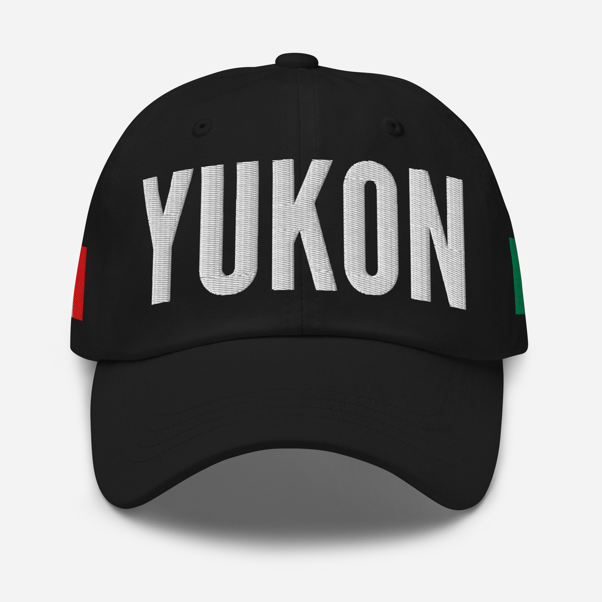YUKON Embroidered Hat | Yukon Flag & Canadian Flag - Image 3