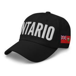 ONTARIO Embroidered Hat | Ontario Flag & Canadian Flag