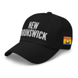 NEW BRUNSWICK Embroidered Hat | New Brunswick Flag & Canadian Flag