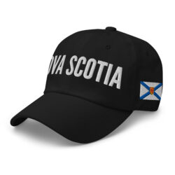 NOVA SCOTIA Embroidered Hat | Nova Scotia Flag & Canadian Flag