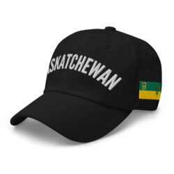 SASKATCHEWAN Embroidered Hat | Saskatchewan Flag & Canadian Flag