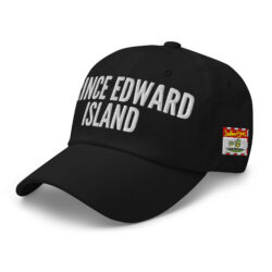 PRINCE EDWARD ISLAND Embroidered Hat | Prince Edward Island Flag & Canadian Flag