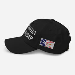 Alternative view of PRO-CANADA ANTI-TRUMP Hat | NEWFOUNDLAND & Canadian Flags