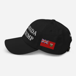 Alternative view of PRO-CANADA ANTI-TRUMP Hat | MANITOBA & Canadian Flags