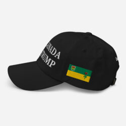 Alternative view of PRO-CANADA ANTI-TRUMP Hat | SASKATCHEWAN & Canadian Flags