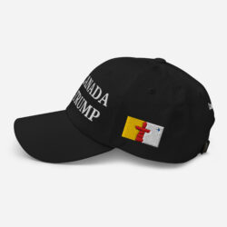 Alternative view of PRO-CANADA ANTI-TRUMP Hat | NUNAVUT & Canadian Flags
