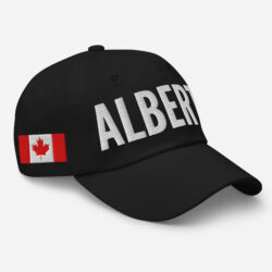 ALBERTA Embroidered Hat | Alberta Flag & Canadian Flag