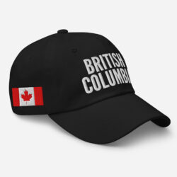 Alternative view of BRITISH COLUMBIA Embroidered Hat | British Columbia Flag & Canadian Flag