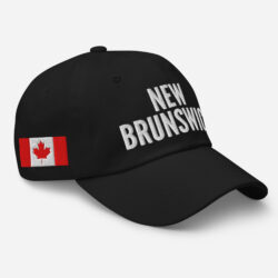 Alternative view of NEW BRUNSWICK Embroidered Hat | New Brunswick Flag & Canadian Flag