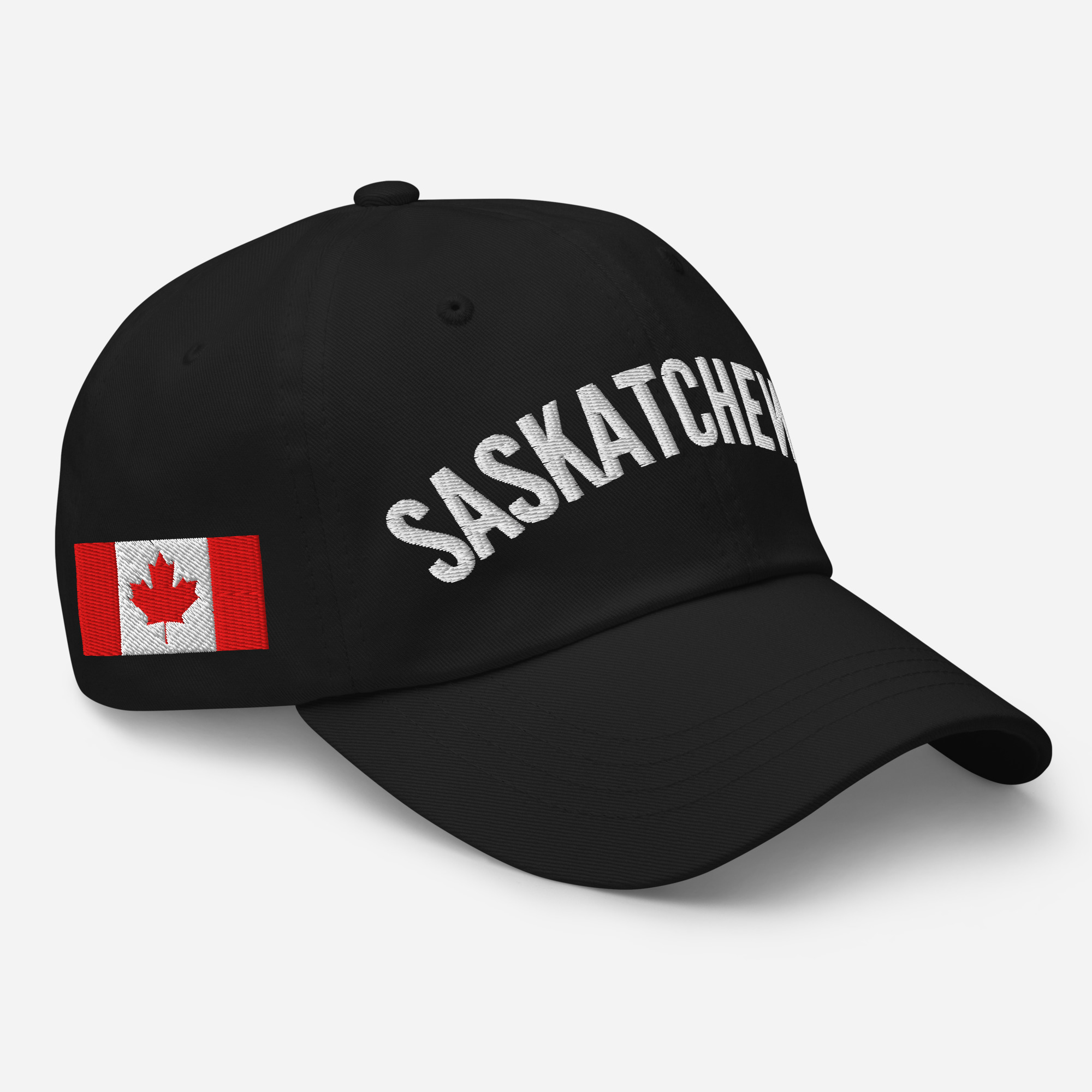 SASKATCHEWAN Embroidered Hat | Saskatchewan Flag & Canadian Flag - Image 2