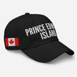 Alternative view of PRINCE EDWARD ISLAND Embroidered Hat | Prince Edward Island Flag & Canadian Flag