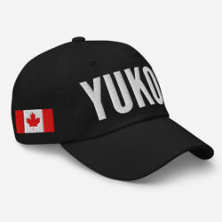 Alternative view of YUKON Embroidered Hat | Yukon Flag & Canadian Flag